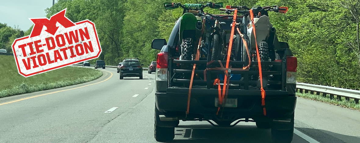 Tie-Down Violation: Bikes in Beds