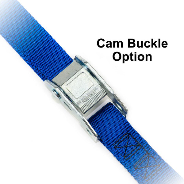 Cam Buckle Tensioner Tie-Down Strap Option