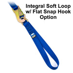 Flat Snap Hook Soft Loop Option