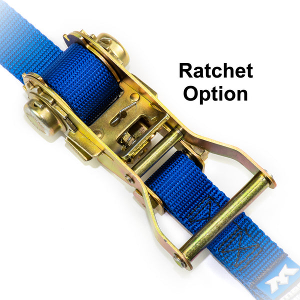 Ratchet Tensioner Tie-Down Strap Option