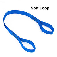 Soft loop extension strap