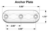 Double Stud Anchor Plate Assembly