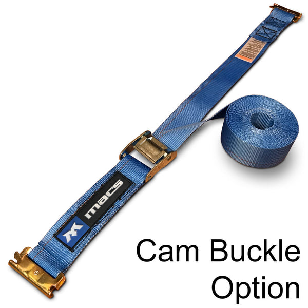 Cam buckle logistics strap