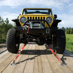 Jeep with Axle Strap Front View