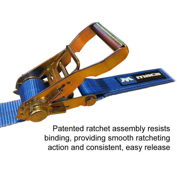 Patented easy-release ratchet