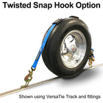 Twisted Snap Hook Option - Fixed End