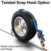 Twisted Snap Hook Option - Ratchet End